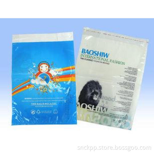 Promotional Disposible Garment Plastic Bags With Self-adhes